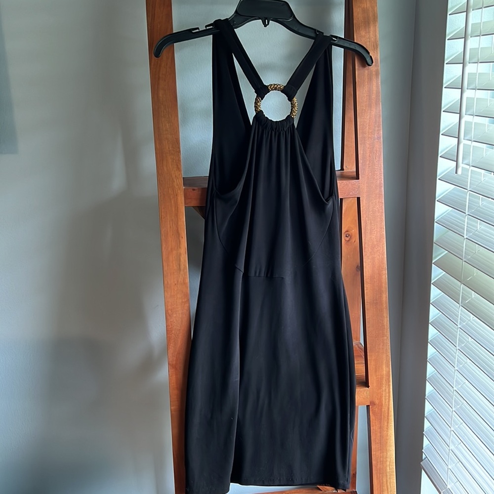 Y2K Cache Cowl Neck Dress - Picture 4 of 8